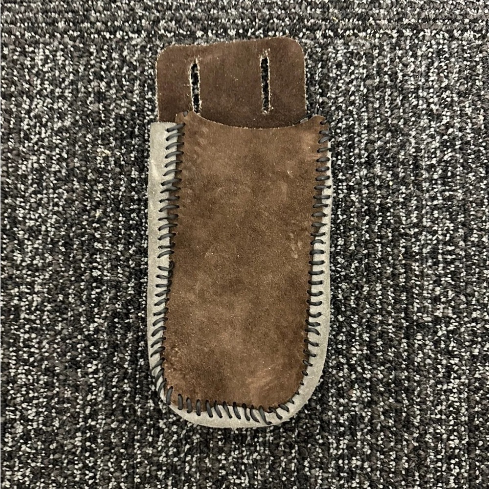 Antique Handmade Leather belt Hanging tools
